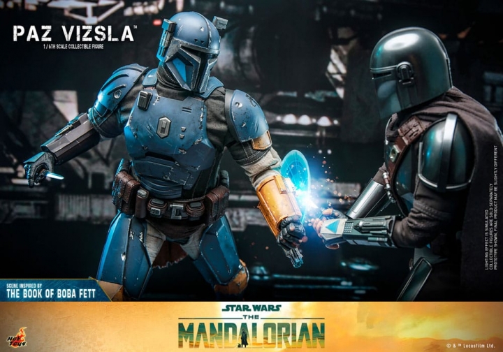 Star Wars The Mandalorian Action Figure 1/6 Paz Vizsla 32 cm