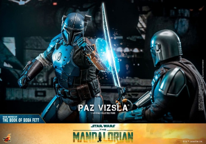 Star Wars The Mandalorian Action Figure 1/6 Paz Vizsla 32 cm