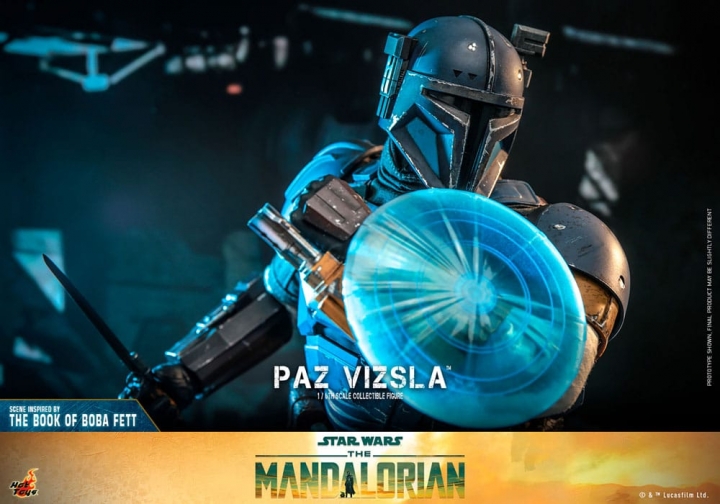 Star Wars The Mandalorian Action Figure 1/6 Paz Vizsla 32 cm