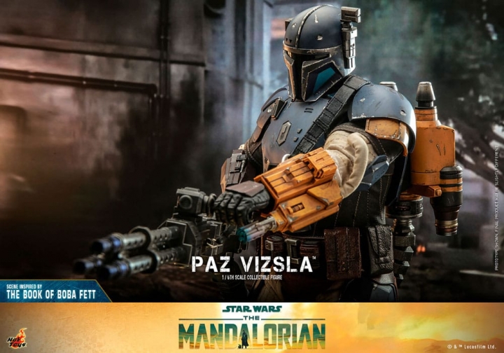 Star Wars The Mandalorian Action Figure 1/6 Paz Vizsla 32 cm