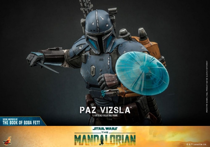 Star Wars The Mandalorian Action Figure 1/6 Paz Vizsla 32 cm