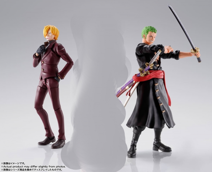 One Piece S.H. Figuarts Action Figure Roronoa Zoro / Sanji (The Raid on Onigashima) 15 cm