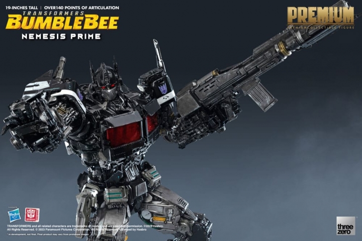 Transformers Bumblebee Premium Action Figure Nemesis Prime 48 cm