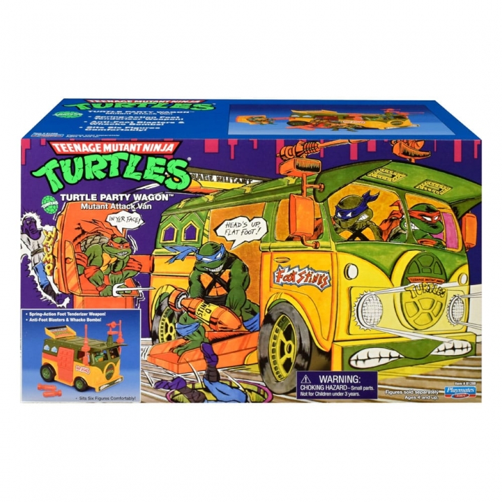 Teenage Mutant Ninja Turtles Vehicle Classic Turtle Party Wagon