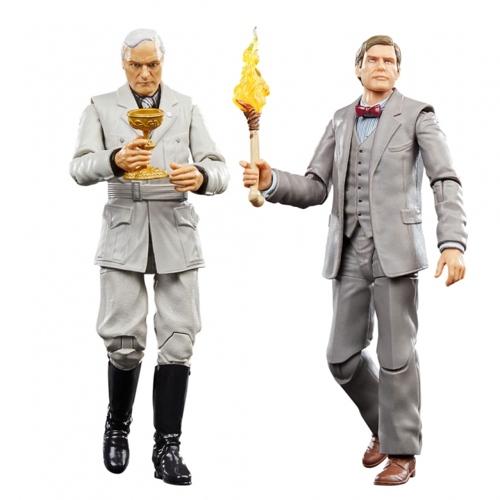 Indiana Jones Adventure Series Walter Donovan / Professor Henry Jones Jr.15 cm