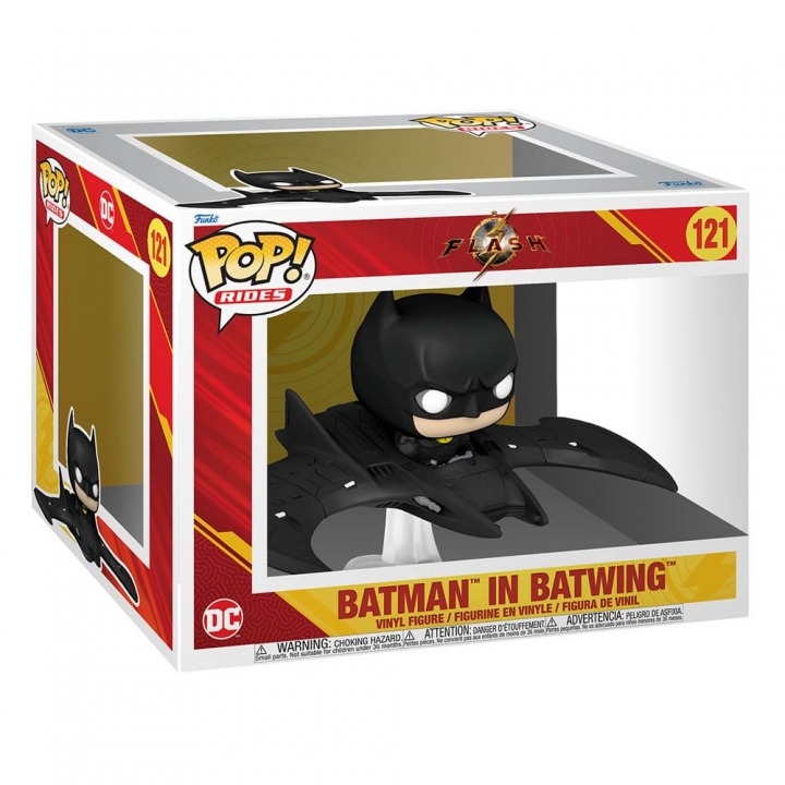 The Flash POP! Rides Super Deluxe Vinyl Figure Batman in Batwing 13 cm