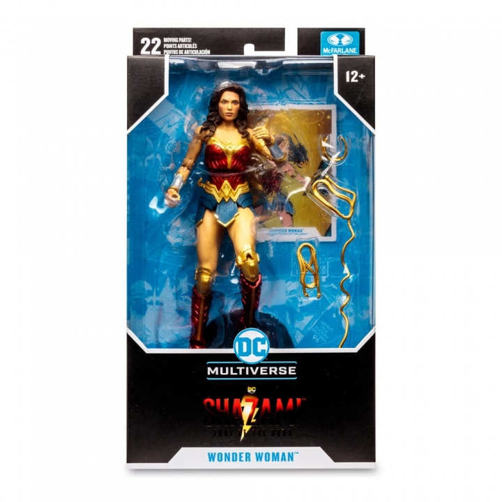 DC Shazam 2 Movie Action Figure Wonder Woman 18 cm