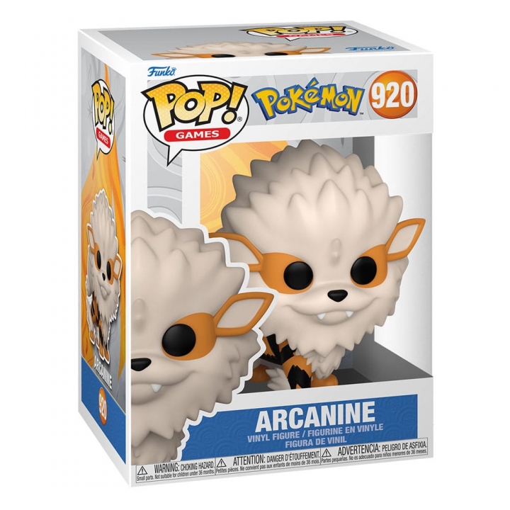 Pokemon POP! Games Vinyl Figure Scorbunny / Glaceon / Arcanine (EMEA) 9 cm