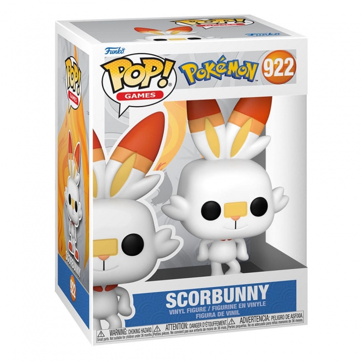 Pokemon POP! Games Vinyl Figure Scorbunny / Glaceon / Arcanine (EMEA) 9 cm