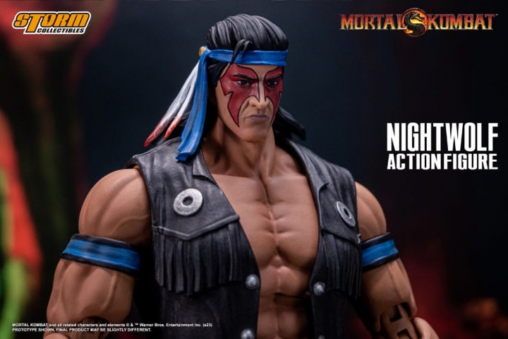 Mortal Kombat Action Figure 1/12 Nightwolf 18 cm