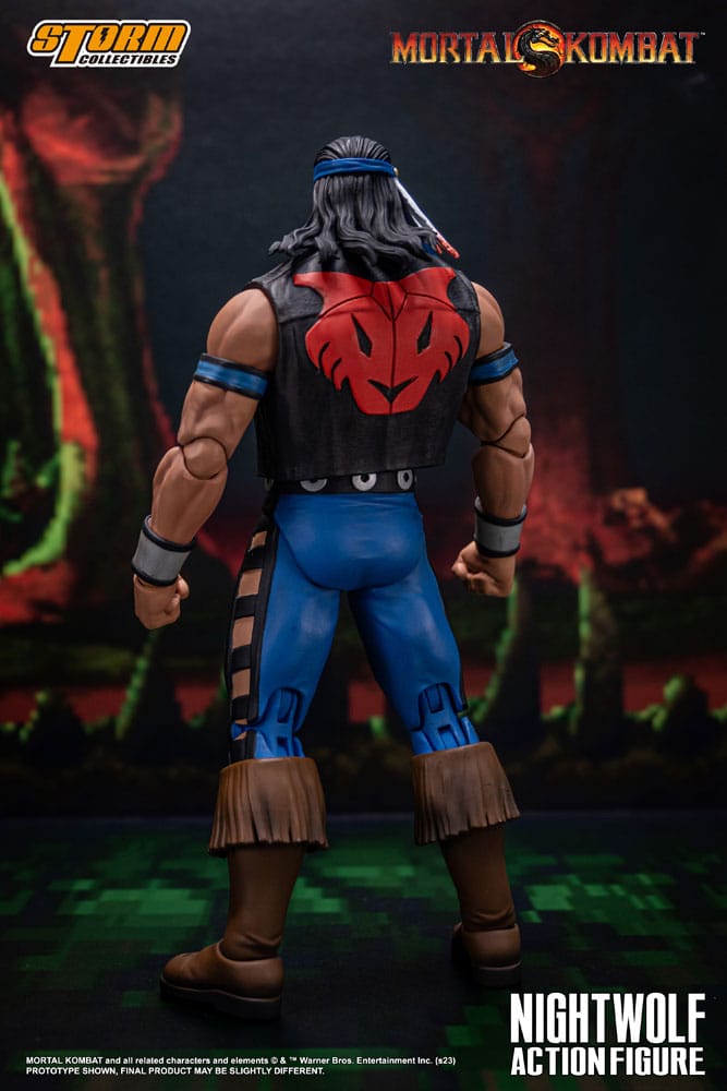 Mortal Kombat Action Figure 1/12 Nightwolf 18 cm