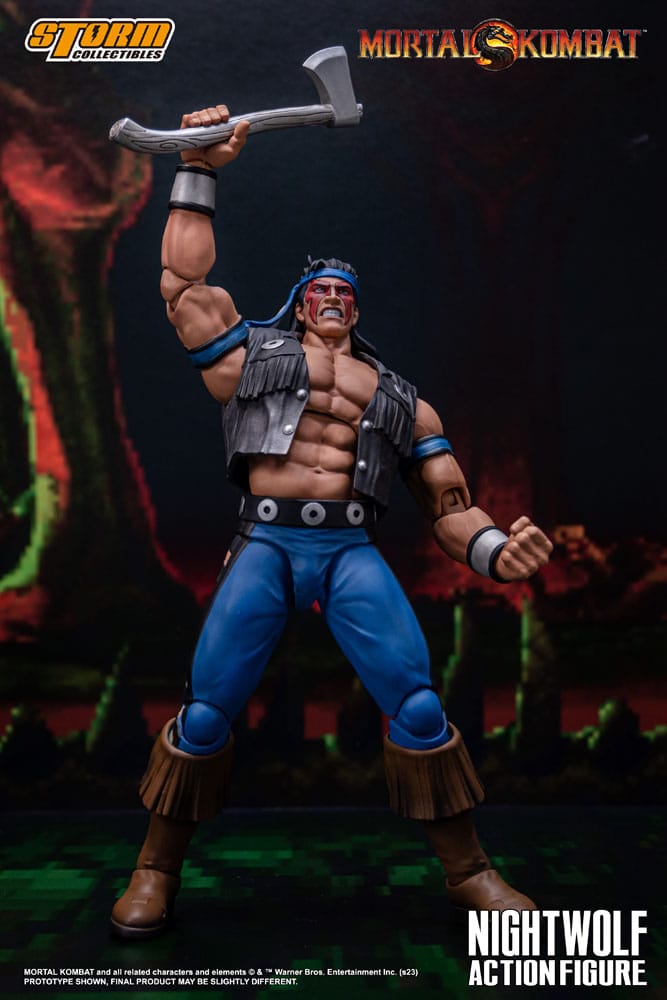 Mortal Kombat Action Figure 1/12 Nightwolf 18 cm