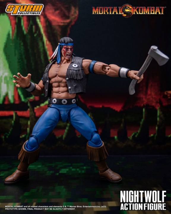 Mortal Kombat Action Figure 1/12 Nightwolf 18 cm