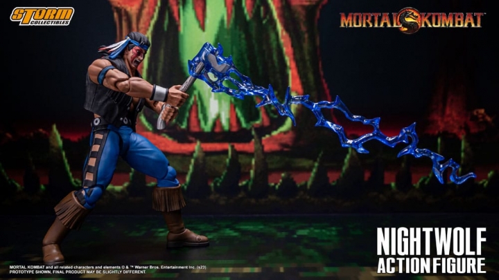 Mortal Kombat Action Figure 1/12 Nightwolf 18 cm