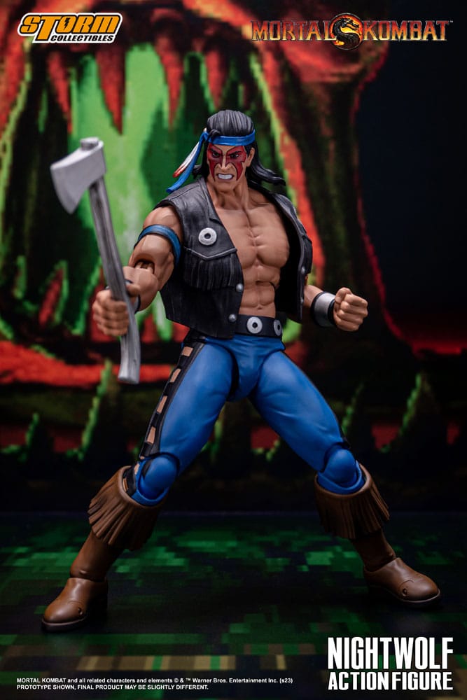 Mortal Kombat Action Figure 1/12 Nightwolf 18 cm