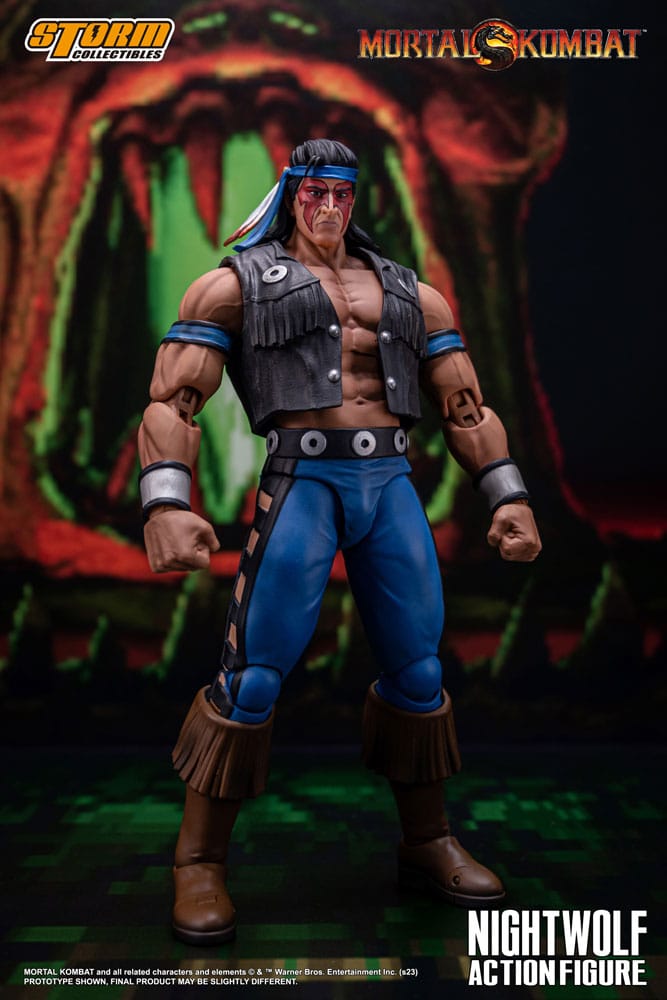 Mortal Kombat Action Figure 1/12 Nightwolf 18 cm