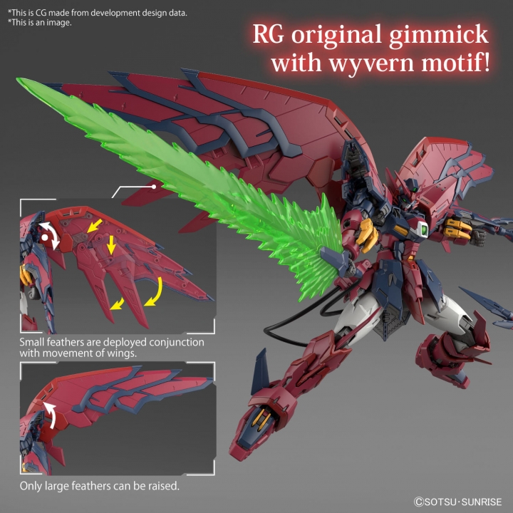 Real Grade RG 1/144 Model Kit Gundam Epyon 12 cm