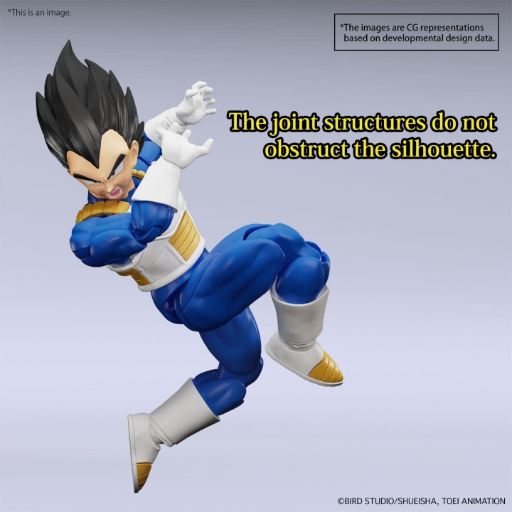 Dragon Ball Figure Rise Model Kit Vegeta New Spec 15 cm