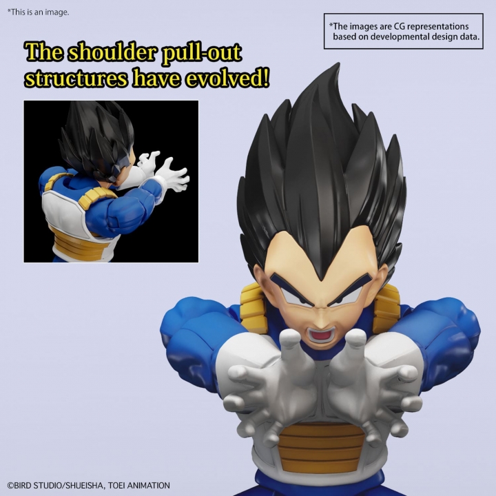 Dragon Ball Figure Rise Model Kit Vegeta New Spec 15 cm