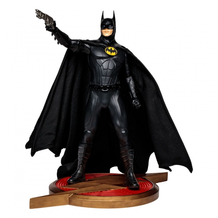 The Flash Statue The Flash (Ezra Miller) / Batman (Michael Keaton) 25-30 cm