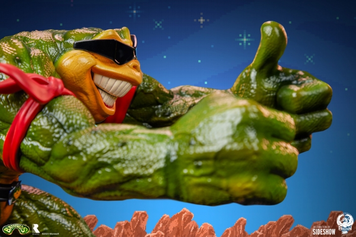 PCS Battletoads Statue Zitz / Rash / Pimple 38 cm