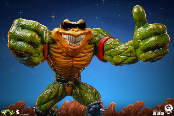 PCS Battletoads Statue Zitz / Rash / Pimple 38 cm