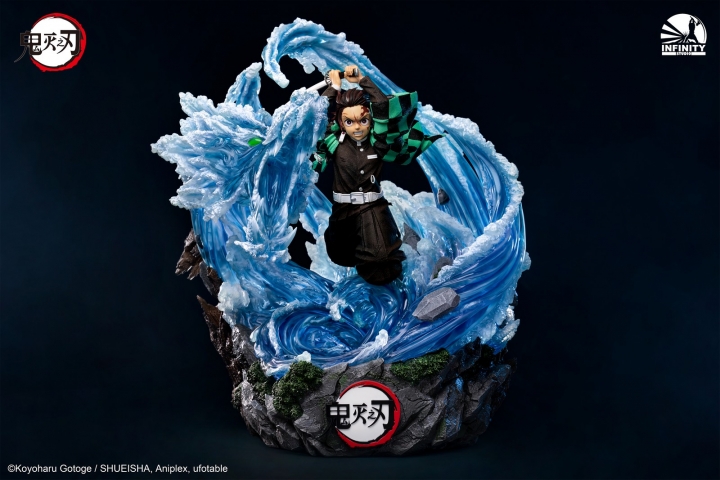 Demon Slayer Kimetsu no Yaiba: Tanjiro Kamado 1:4 Scale Statue 61 cm