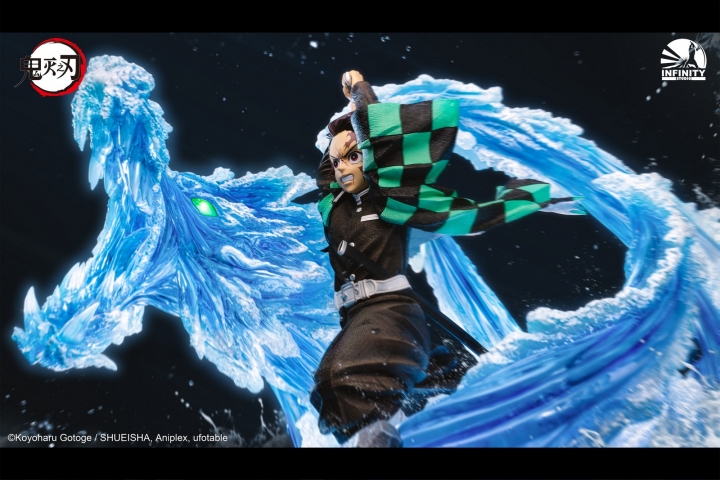 Demon Slayer Kimetsu no Yaiba: Tanjiro Kamado 1:4 Scale Statue 61 cm