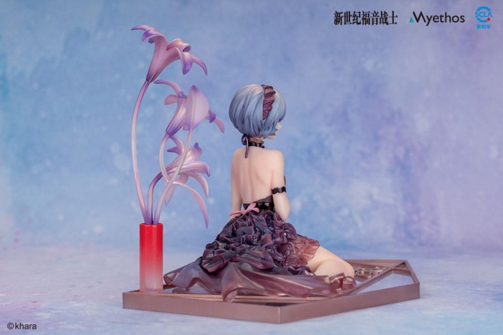 Evangelion PVC Statue 1/7 Rei Ayanami / Asuka Shikinami Langley Whisper of Flower Ver. 15-22 cm