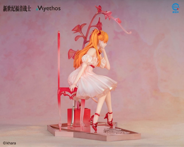 Evangelion PVC Statue 1/7 Rei Ayanami / Asuka Shikinami Langley Whisper of Flower Ver. 15-22 cm