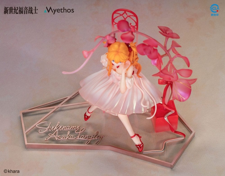 Evangelion PVC Statue 1/7 Rei Ayanami / Asuka Shikinami Langley Whisper of Flower Ver. 15-22 cm