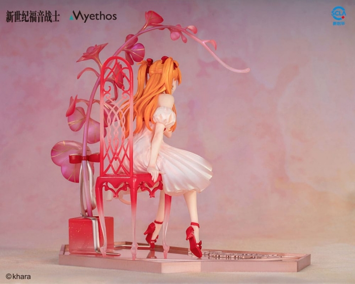 Evangelion PVC Statue 1/7 Rei Ayanami / Asuka Shikinami Langley Whisper of Flower Ver. 15-22 cm