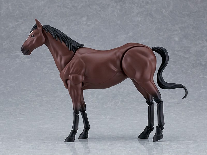 Original Character Figma Action Figure Wild Horse (White) / Wild Horse (Bay) 19 cm