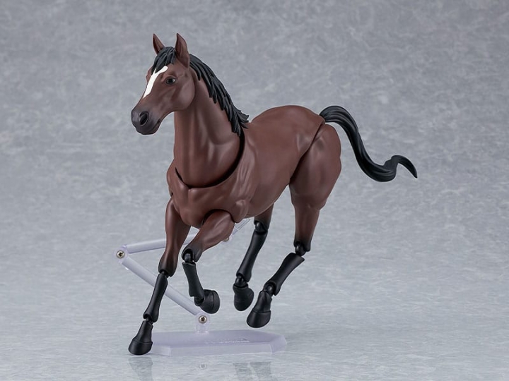 Original Character Figma Action Figure Wild Horse (White) / Wild Horse (Bay) 19 cm