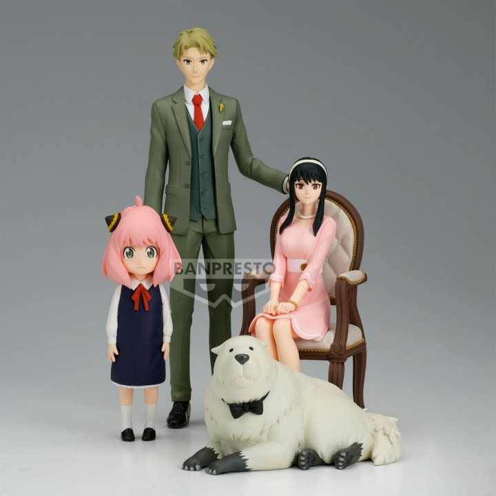 Spy X Family: Family Photo Figure - Anya and Bond Forger 18 cm