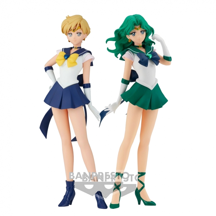 Sailor Moon Eternal: Glitter and Glamours Figure - Super Sailor Uranus / Neptune 25 cm