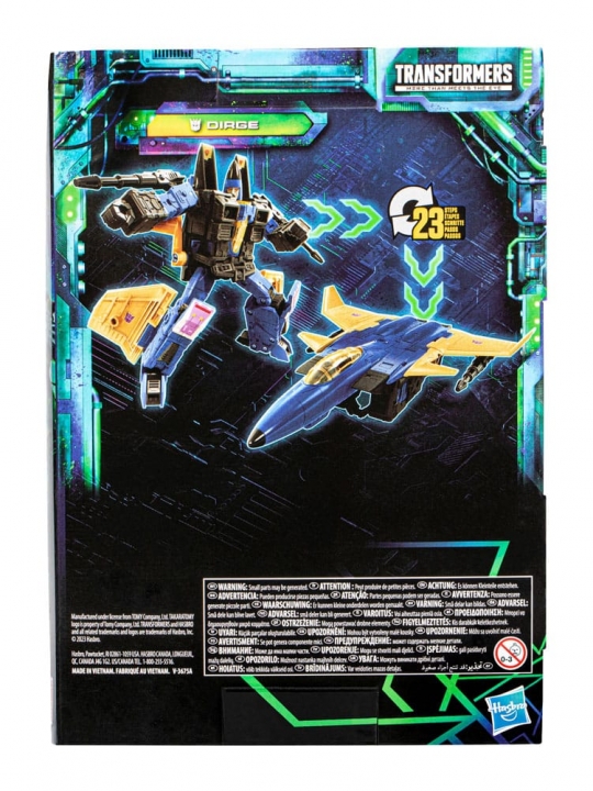 Transformers Generations Legacy Evolution Voyager Class Action Figure Dirge 18 cm