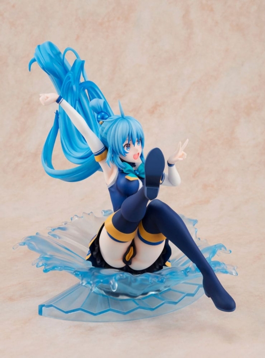 Konosuba PVC Statue 1/7 Aqua / Megumin Sneaker Bunko 30th Anniversary Ver.19 cm