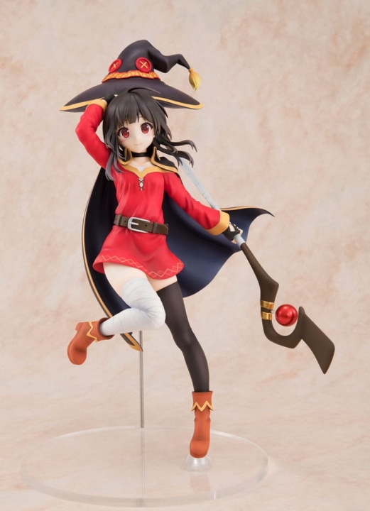 Konosuba PVC Statue 1/7 Aqua / Megumin Sneaker Bunko 30th Anniversary Ver.19 cm