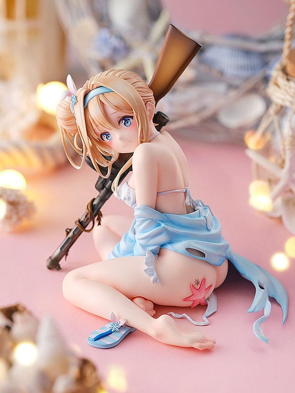 GirlÂ´s Frontline PVC Statue 1/7 Suomi: Midsummer Pixie Heavy Damage Ver. 13 cm