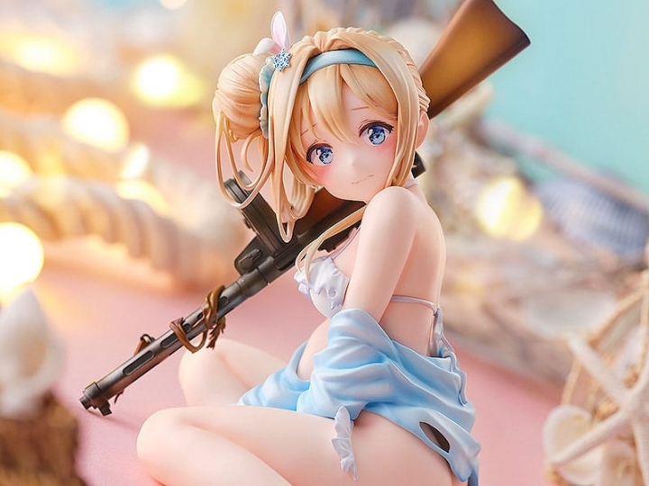 GirlÂ´s Frontline PVC Statue 1/7 Suomi: Midsummer Pixie Heavy Damage Ver. 13 cm