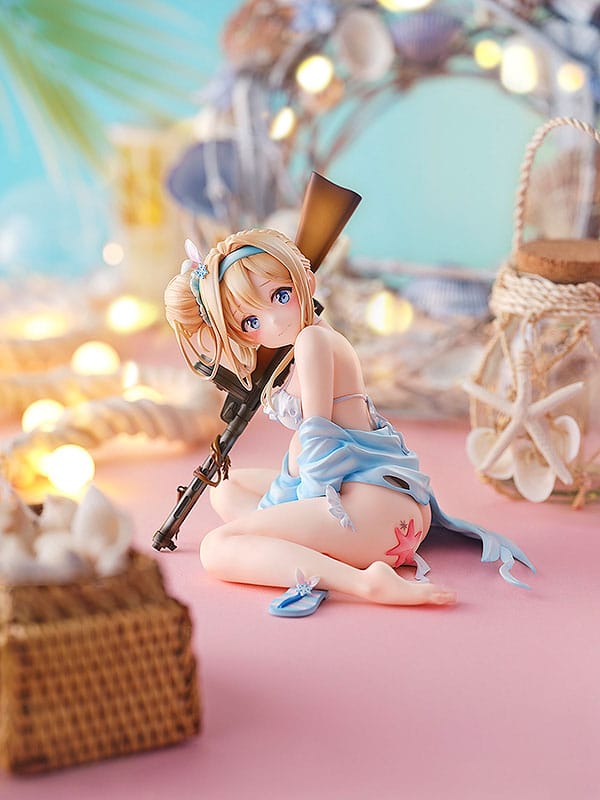 GirlÂ´s Frontline PVC Statue 1/7 Suomi: Midsummer Pixie Heavy Damage Ver. 13 cm