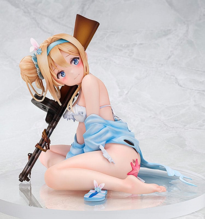 GirlÂ´s Frontline PVC Statue 1/7 Suomi: Midsummer Pixie Heavy Damage Ver. 13 cm