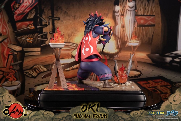 Okami Statue Oki (Human Form) 38 cm