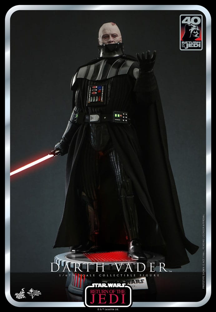 Star Wars: Episode VI 40th Anniversary Action Figure 1/6 Darth Vader 35 cm