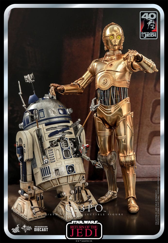 Star Wars: Episode VI 40th Anniversary Action Figure 1/6 C-3PO 29 cm