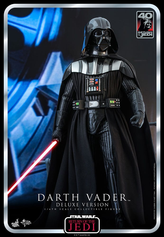 Star Wars: Episode VI 40th Anniversary Action Figure 1/6 Darth Vader Deluxe Version 35 cm