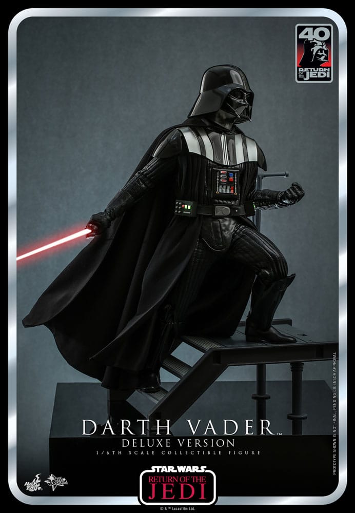 Star Wars: Episode VI 40th Anniversary Action Figure 1/6 Darth Vader Deluxe Version 35 cm