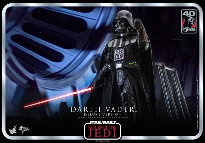 Star Wars: Episode VI 40th Anniversary Action Figure 1/6 Darth Vader Deluxe Version 35 cm