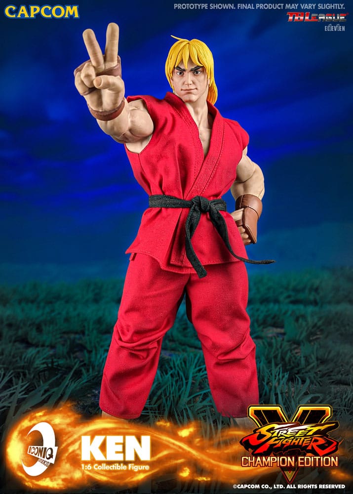 Street Fighter Action Figure 1/6 Ken Masters 30 cm